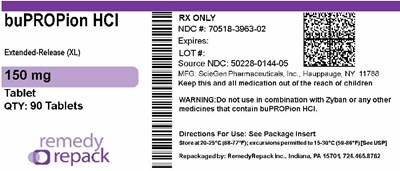 Mm3 (Bupropion HCl 150mg 70518 3963 02)